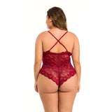 Plus Size Lace Meshsexy Lingerie