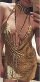 Ladies Sequined Party Dress