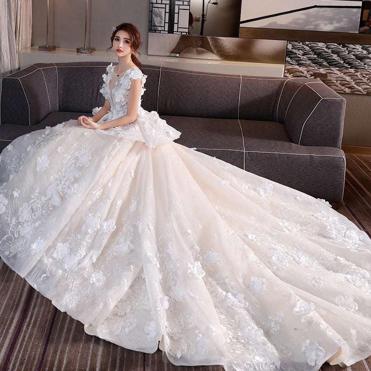 Bride wedding dress