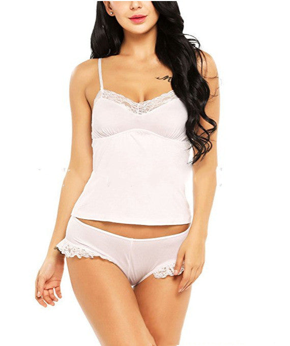 Lace Net Yarn Suit Women's Nightwear Sleepwear