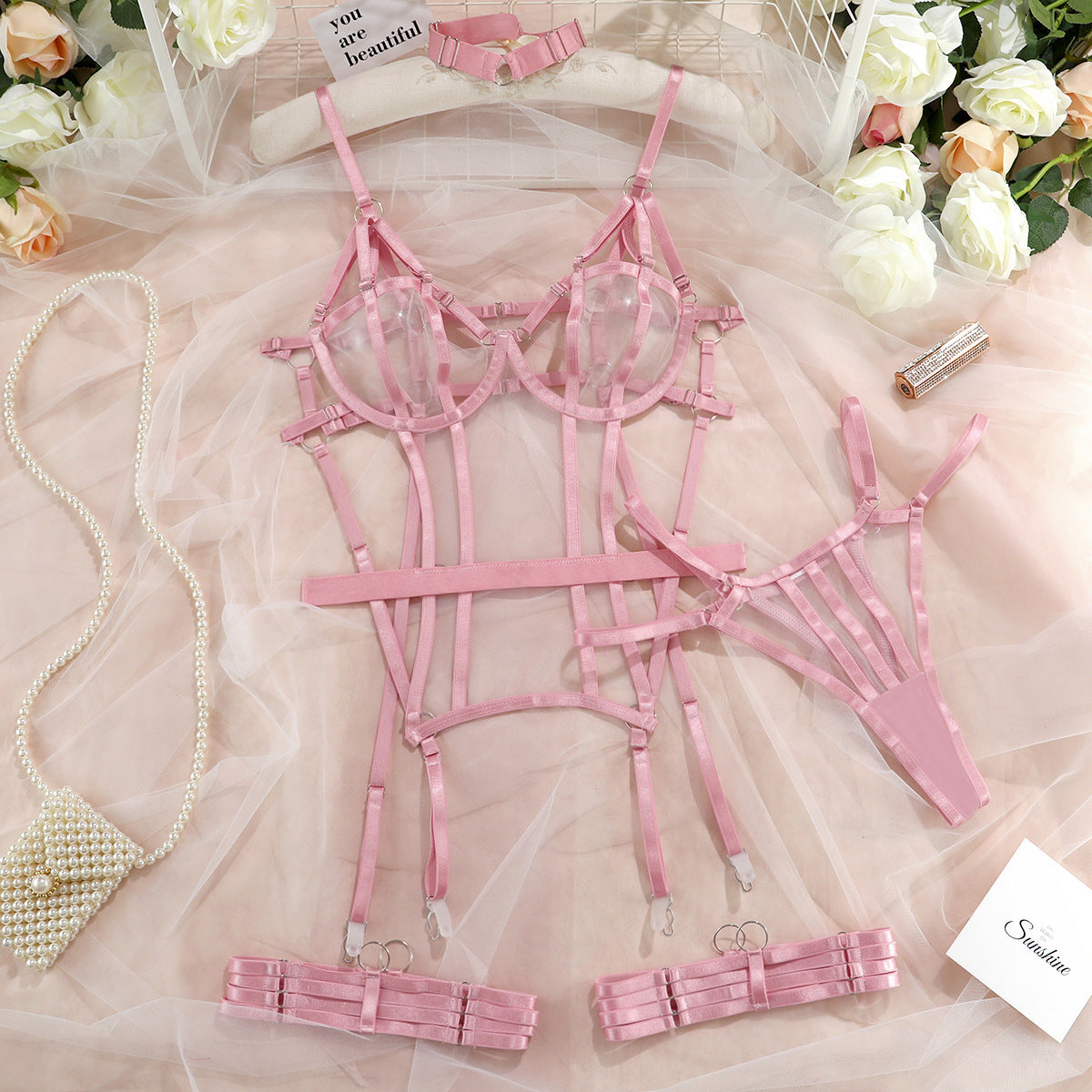 Three-point Lingerie Set For Women