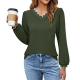 Women's Fashion Hollowed-out Loose Top