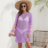 Women's Stitching Bikini Cover-up Dress