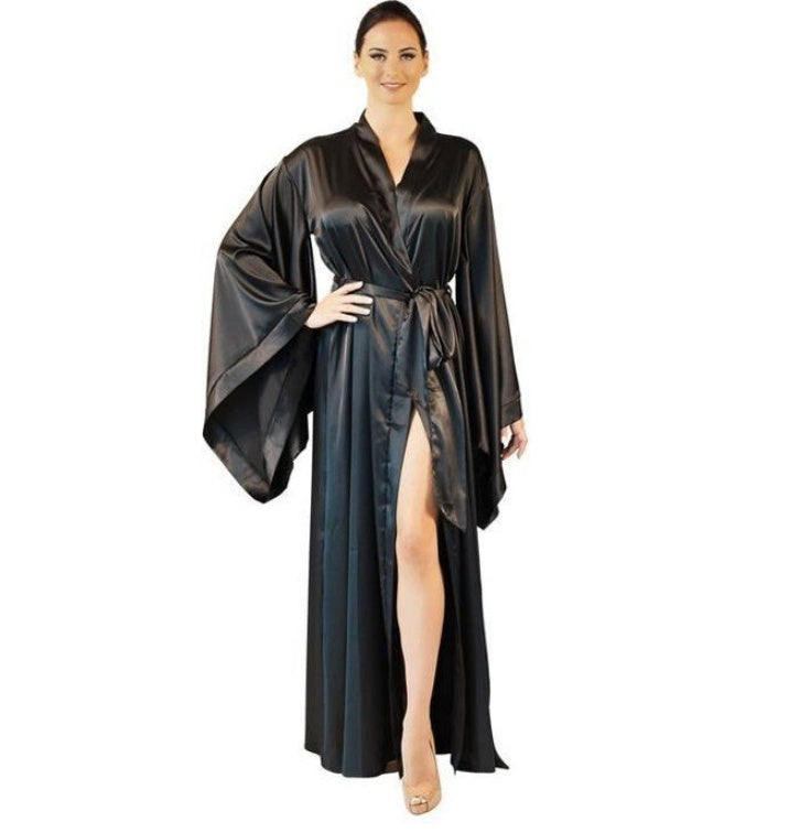 Fashion Nightwear One-piece Satin Bridesmaid Bathrobe