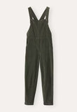 Corduroy Bib Overalls With Buttons And Pockets Fashion Casual Jumpsuit Loose Straight Pnats For Women